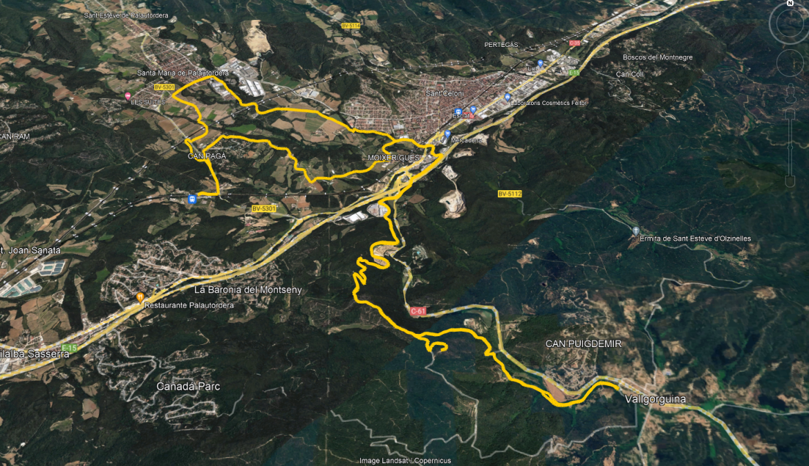 Ruta Ermites Montnegre-Corredor BTT